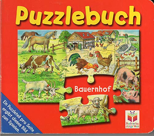 Beispielbild fr Puzzlebuch Bauernhof zum Verkauf von medimops