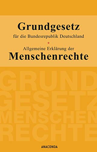 Beispielbild fr Grundgesetz fr die Bundesrepublik Deutschland / Allgemeine Erklrung der Menschenrechte zum Verkauf von medimops