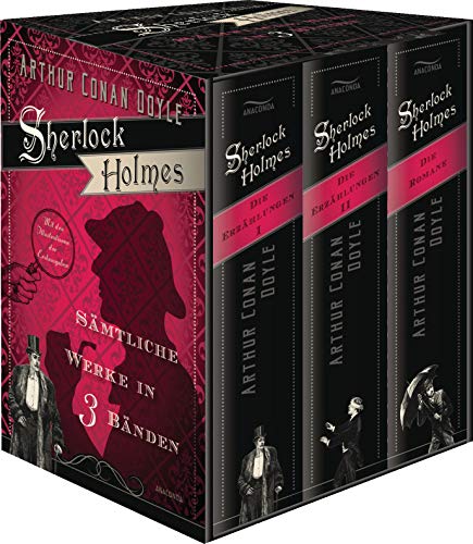 Sherlock Holmes - Sämtliche Werke in drei Bänden (im Schuber) - Arthur Conan Doyle