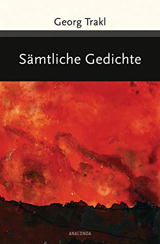 Stock image for Georg Trakl - Smtliche Gedichte -Language: german for sale by GreatBookPrices