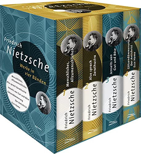 Beispielbild fr Friedrich Nietzsche, Werke in vier Bnden (Menschliches, Allzu Menschliches - Also sprach Zarathustra - Jenseits von Gut und Bse - Gtzendmmerung/Der Antichrist/Ecce Homo) (4 Bnde im Schuber) zum Verkauf von Blackwell's