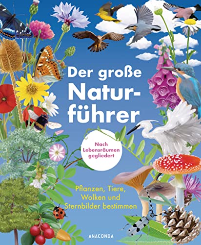 Beispielbild fr Der groe Naturfhrer. Pflanzen, Tiere, Wolken und Sternbilder bestimmen. Nach Lebensrumen gegliedert.: Berge, Kste, Wald, Wiese, Seen & Flsse zum Verkauf von Revaluation Books