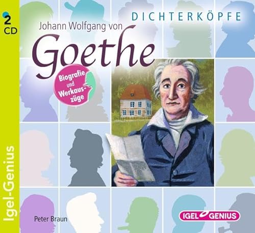 Beispielbild fr Dichterkpfe - Johann Wolfgang von Goethe zum Verkauf von medimops