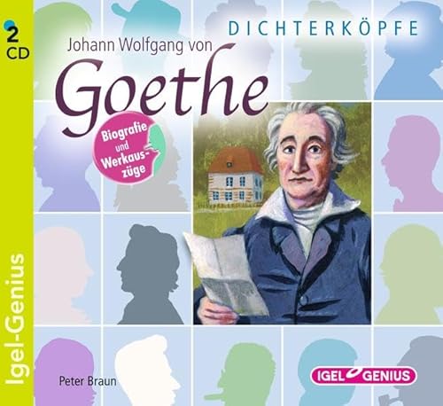 Imagen de archivo de Dichterkpfe - Johann Wolfgang von Goethe a la venta por medimops