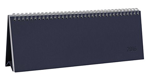 9783731813279: Tischkalender Professional Comfort dunkelblau 2016: aufstellbarer Tischkalender