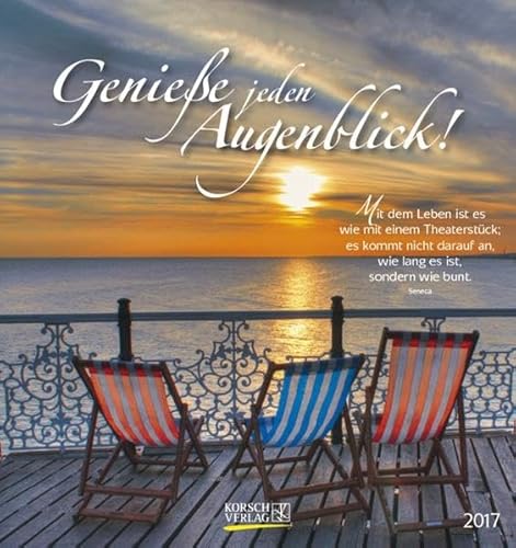 9783731816775: Geniee jeden Augenblick 2017 Postkartenkalender