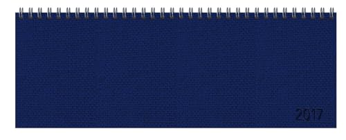 9783731820949: Tischquerkalender Professional Premium dunkelblau 2017