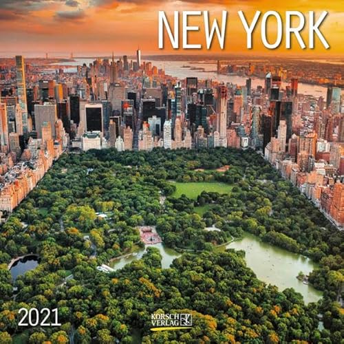 9783731847274: New York 2021: Broschrenkalender mit Ferienterminen