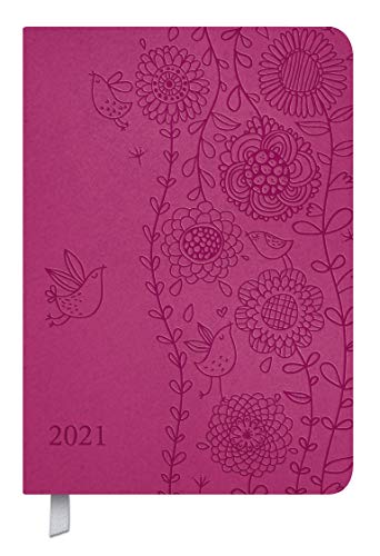Beispielbild fr Timer Soft Touch pink 2021: Terminplaner in Lederoptik. Terminkalender mit Wochenbersicht und Lesezeichenband. Taschenkalender im Format: 11 x 16 cm: . Taschenkalender im Format: 11 x 16 cm zum Verkauf von medimops