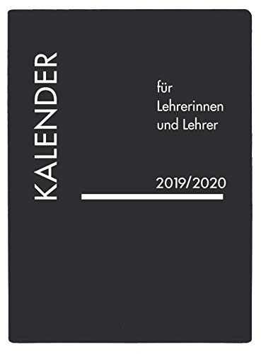 Stock image for Lehrerkalender PVC schwarz 2021/2022 for sale by medimops