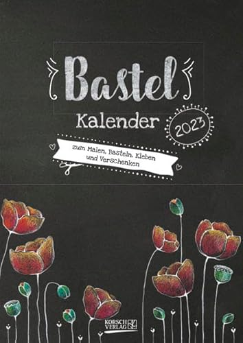 Beispielbild fr Foto-Malen-Basteln A4 Tafel 2023: Bastelkalender zum Selbstgestalten. Edler Fotokalender mit festem Fotokarton und Platz fr Geburtstage/Notizen Do-it-yourself! zum Verkauf von medimops