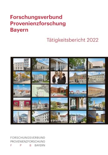 Imagen de archivo de Forschungsverbund Provenienzforschung Bayern a la venta por PBShop.store US