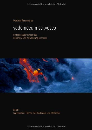 9783732293476: vademecum sci:vesco: Ein Leitfaden zum professionellen Einsatz der Repertory Grid Anwendung sci:vesco