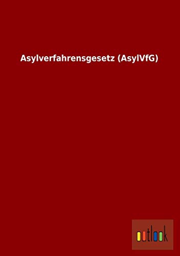 9783732600519: Asylverfahrensgesetz (Asylvfg)