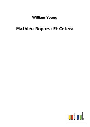 Stock image for Mathieu Ropars: Et Cetera for sale by Lucky's Textbooks