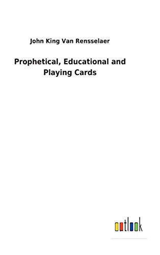 Stock image for Prophetical; Educational and Playing Cards for sale by Ria Christie Collections