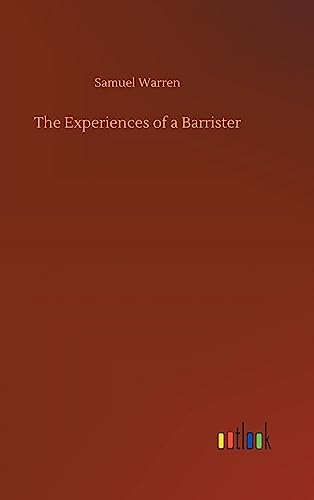 9783732645657: The Experiences of a Barrister