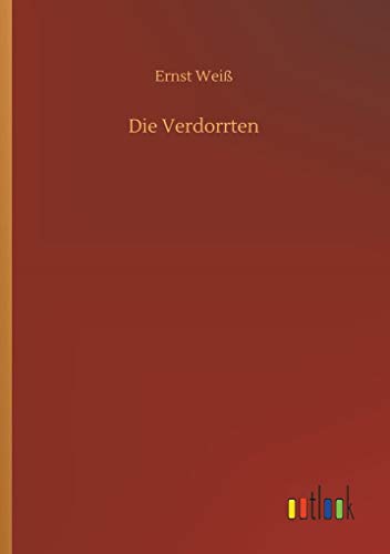 Stock image for Die Verdorrten for sale by PBShop.store US