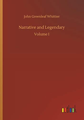 9783732655908: Narrative and Legendary: Volume I