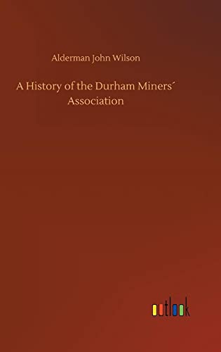 Stock image for A History of the Durham Miners Association for sale by Lucky's Textbooks