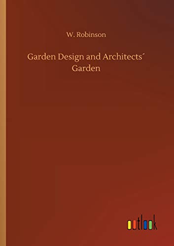 9783732678495: Garden Design and Architects Garden