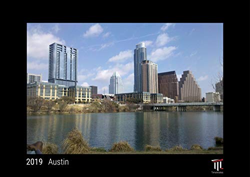 9783732701230: Austin 2019 - Black Edition - Timocrates wall calendar, picture calendar, photo calendar - DIN A3 (42 x 30 cm)