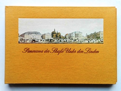 9783733800178: Panorama der Strasse Unter den Linden (German Edition)
