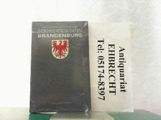 9783733801885: Geschichte in Daten, Brandenburg (German Edition)