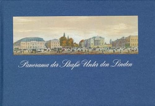 Panorama der Straße Unter den Linden. - Löschburg, Winfried.