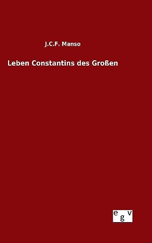 Stock image for Leben Constantins des Groen (German Edition) for sale by Lucky's Textbooks