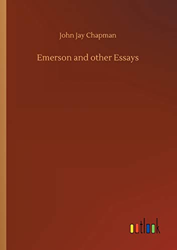 Beispielbild fr Emerson and other Essays zum Verkauf von Lucky's Textbooks