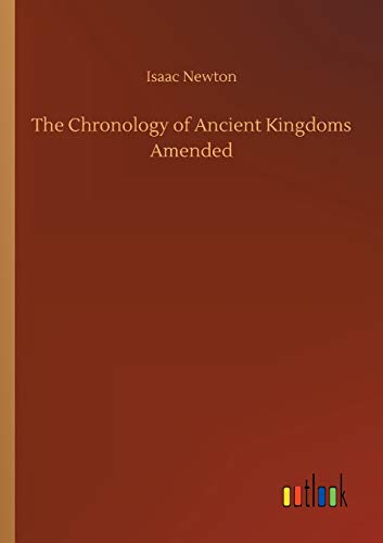 Beispielbild fr The Chronology of Ancient Kingdoms Amended zum Verkauf von Lucky's Textbooks