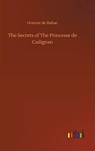 9783734083198: The Secrets of The Princesse de Cadignan