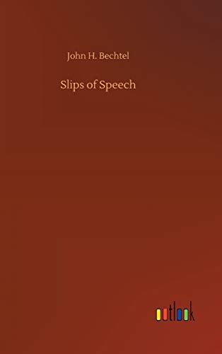 9783734088131: Slips of Speech
