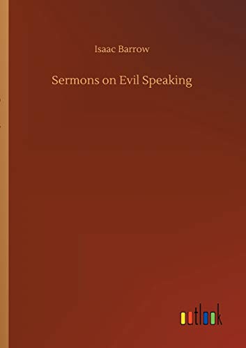 Stock image for Sermons on Evil Speaking for sale by PBShop.store US