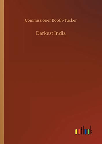 Imagen de archivo de Darkest India a la venta por Big River Books