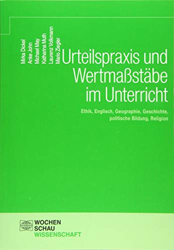 Imagen de archivo de Urteilspraxis und Wertmastbe im Unterricht -Language: german a la venta por GreatBookPrices