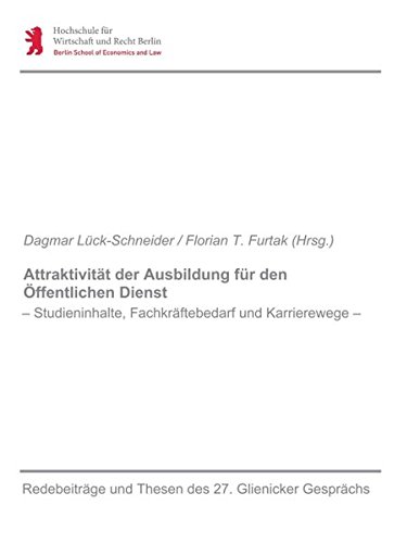 Beispielbild fr Attraktivitt der Ausbildung fr den ffentlichen Dienst (German Edition) zum Verkauf von Lucky's Textbooks