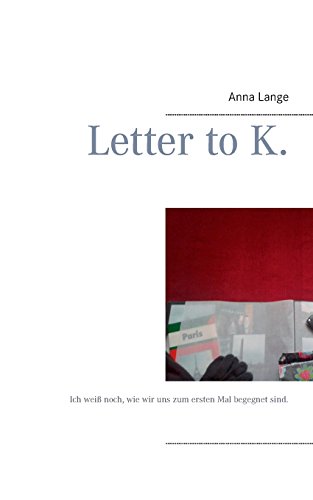 9783734737473: Letter to K.