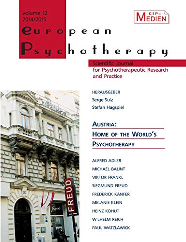 Imagen de archivo de European Psychotherapy 2014/2015:Austria: Home of the World's Psychotherapy a la venta por Ria Christie Collections