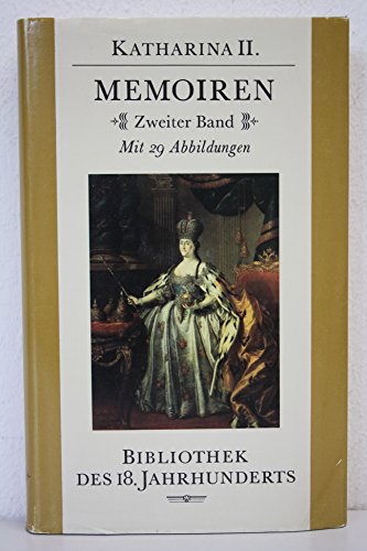 Beispielbild fr Katharina II. - Memoiren (2 Bnde) zum Verkauf von 3 Mile Island
