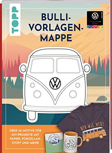 Stock image for VW Vorlagenmappe "Bulli". Die offizielle kreative Vorlagensammlung mit dem kultigen VW-Bus for sale by GreatBookPrices