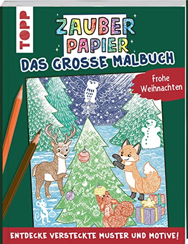 Beispielbild fr Hecher, M: Zauberpapier/Malbuch/Frohe Weihnachten zum Verkauf von Einar & Bert Theaterbuchhandlung