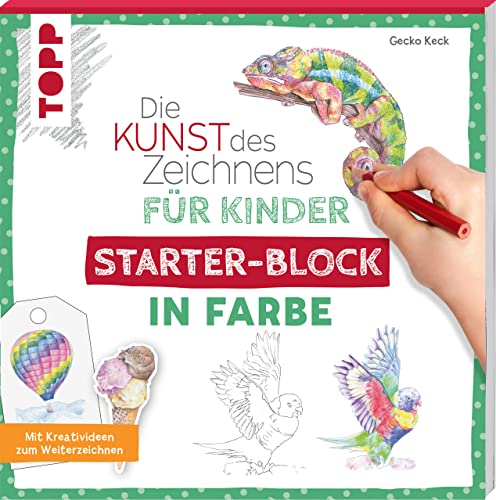 Stock image for Die Kunst des Zeichnens fr Kinder Starter-Block - In Farbe for sale by GreatBookPrices