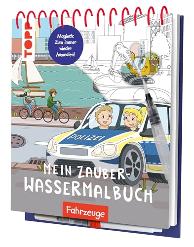 Stock image for Mein Zauber-Wassermalbuch Fahrzeuge for sale by PBShop.store US