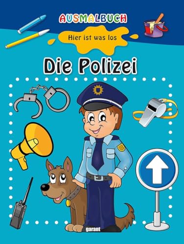 Stock image for Ausmalbuch - Die Polizei for sale by medimops