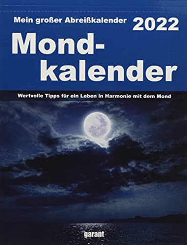 Beispielbild fr Abreikalender Mond 2022 zum Verkauf von medimops