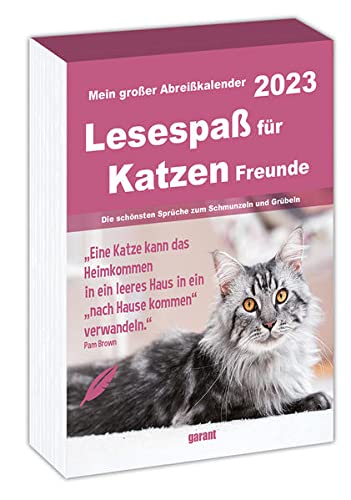 Beispielbild fr Abreikalender Katzenfreunde 2023 zum Verkauf von medimops