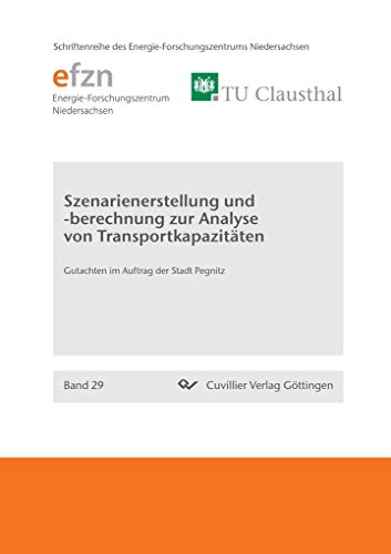 9783736990784: Szenarienerstellung und -berechnung zur Analyse von Transportkapazitten. Gutachten im Auftrag der Stadt Pegnitz