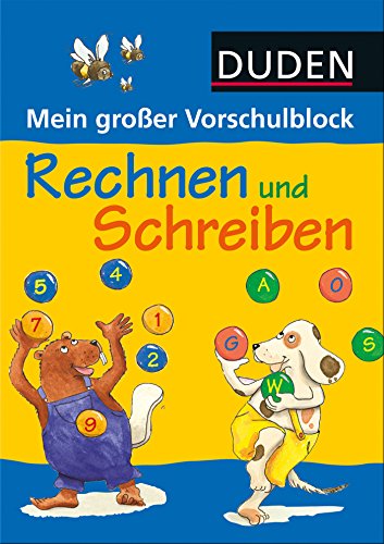 Mein großer Vorschulblock - Rechnen und Schreiben - Gabie Hilgert